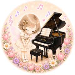 Fairy Piano Lesson Stickers