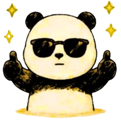 Global Panda - Everyday Stickers