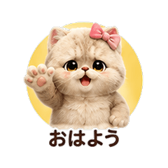 Mink Faux Fur Exot. Shorthair Cat Girlfr
