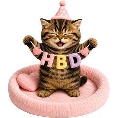 Chubby Tabby Kitten Charm(No text)