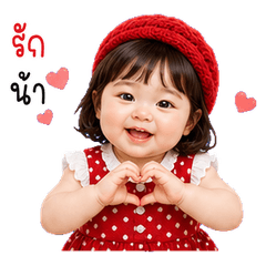 Red Beret Chubby Girl