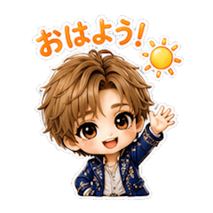 A magnificent stage! Cute stamps Vol.1