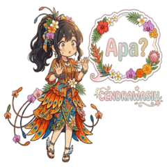 Bird of Paradise girl character