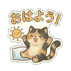 Daily Life of a Calico Cat 2 ver.yoshi