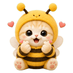 Chubby Kitten Charm(No text)