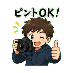 Photography Club Camera Stickers