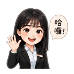 長髮孟蓁日常問候