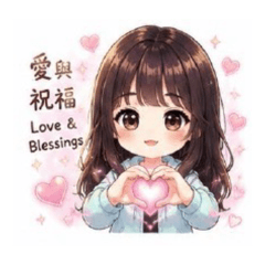 藍外套女孩