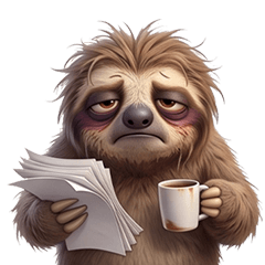 Slowy Sloth: Office Survival Mode
