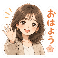 Cute Soft Adult Girl Stickers