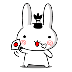 Rabbit-Samurai Sticker2