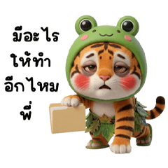 โฮรัง: เสือน้อยทำงานหนักจนหมดไฟ