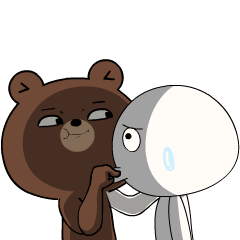 Weird Bear 16 : Animated Stickers