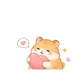 Little hamsters cute
