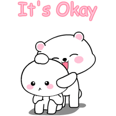 Baby White Bear 7 : Pop-up stickers