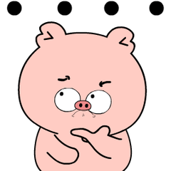 Weird Pig 8 : Pop-up stickers