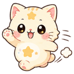 Cat Work Stickers-no word