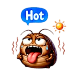 Chubby little cockroach (Eng)