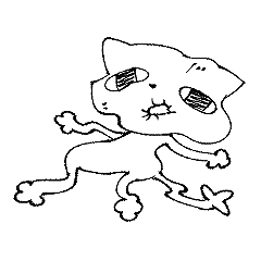 a beggar cat