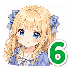 Cute Girl Stickers Vol.6