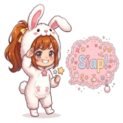 A character wearing a rabbit costume2