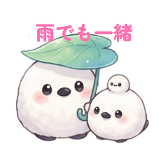 Everyday Shima Enaga: Weather Stickers
