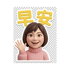 優雅姊姊的 3D 生活