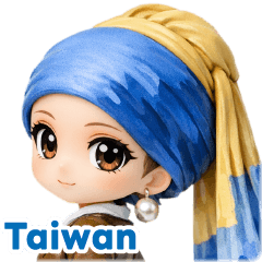 每日必用Q版名畫藝術 Taiwan