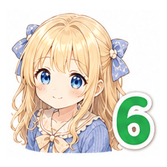 Cute Girl Stickers Vol.6 TH