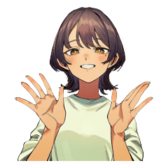 Emotional White Shirt Girl