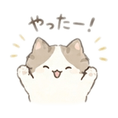 Daily stamp of a cute cat (TS)