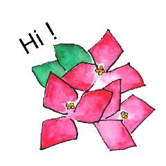 Flowers, Painting, English