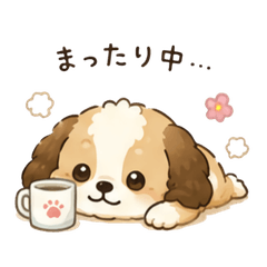 Cute Kooikerhondje Stickers004