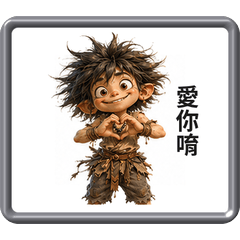 毛毛仔的甜蜜放閃貼圖