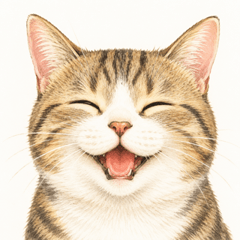 Happy Smiling Cats