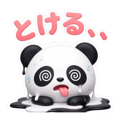 麻糬熊貓夏日貼圖2