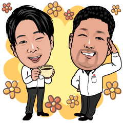 りょう&たけのスタンプ
