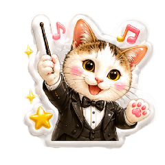 orchestracute cat fuji-chan