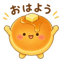 Fluffy Pancake Daily Stickers