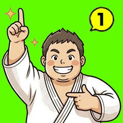 Go, judoka Sensei S!