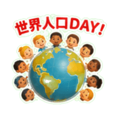 Cute Pig Daily Life & WorldPopulationDay