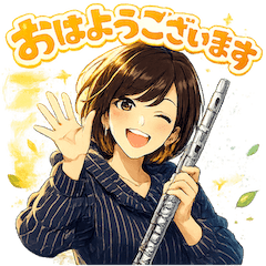 A Flutist's Greeting
