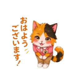 Neko Caregiver's Heartwarming Stickers 2