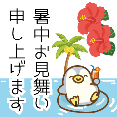 飛び出す！暑中見舞い＆残暑見舞い