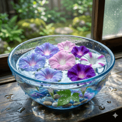 夏之微醺，浮水花影夢
