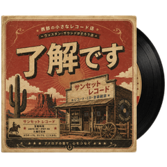 1970年代アメリカ西部レコード店