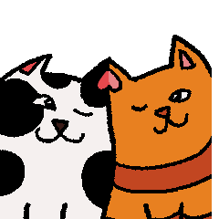 Cats in love1