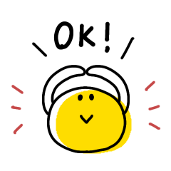 simple smile sticker #1