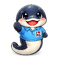 Park Golf Unagi Communication Stickers