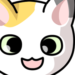 猫のすたんぷ (大) oo4